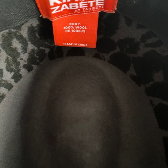 Kirna Zabete Wool Leopard Print Hat - Picture 4 of 4